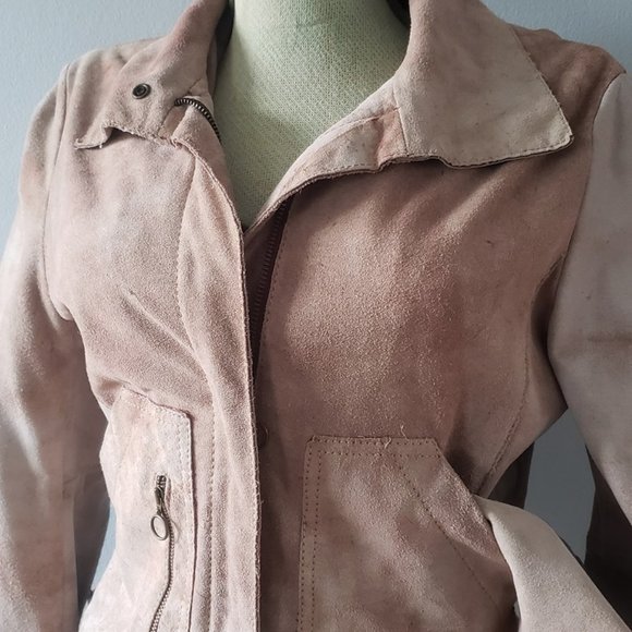 Mango Leather Jacket Sz Small - Picture 9 of 9